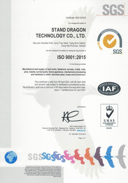 Chứng nhận ISO 9001-2015